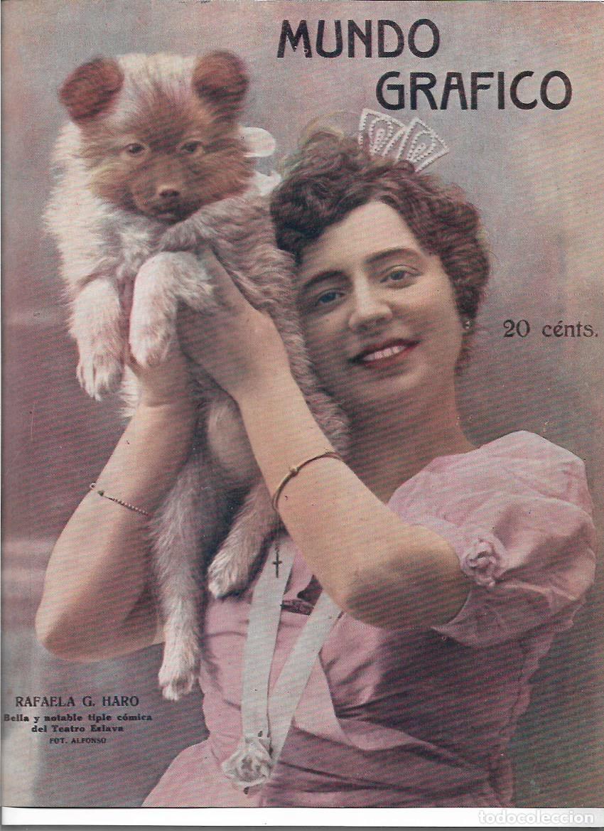 Colecionismo: A&Ntilde;O 1916 RECORTE PRENSA RAFAELA HARO ACTRIZ TIPLE COMICA ARTISTA TEATRO ESLAVA FOTOGRAFIA ALFONSO