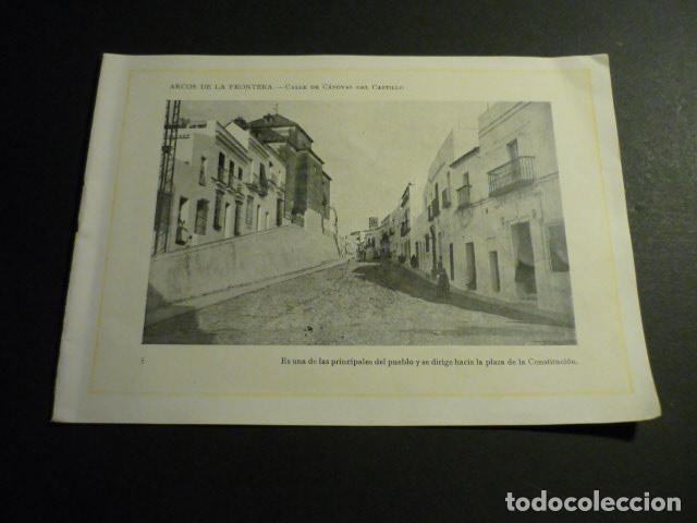 Collectionnisme: ARCOS DE LA FRONTERA CADIZ ANTIGUA LAMINA HACIA 1910