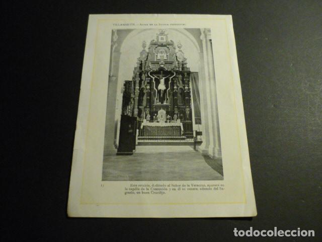 Collectionnisme: VILLAMARTIN CADIZ ANTIGUA LAMINA HACIA 1910