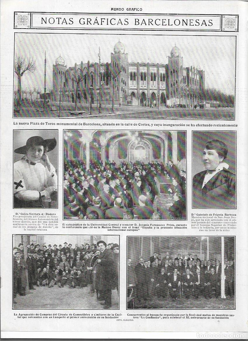 Colecionismo: A&Ntilde;O 1916 RECORTE PRENSA BARCELONA BANQUETE ANIVERSARIO FUNDACION SOCIEDAD SASTRES LA CONFIANZA