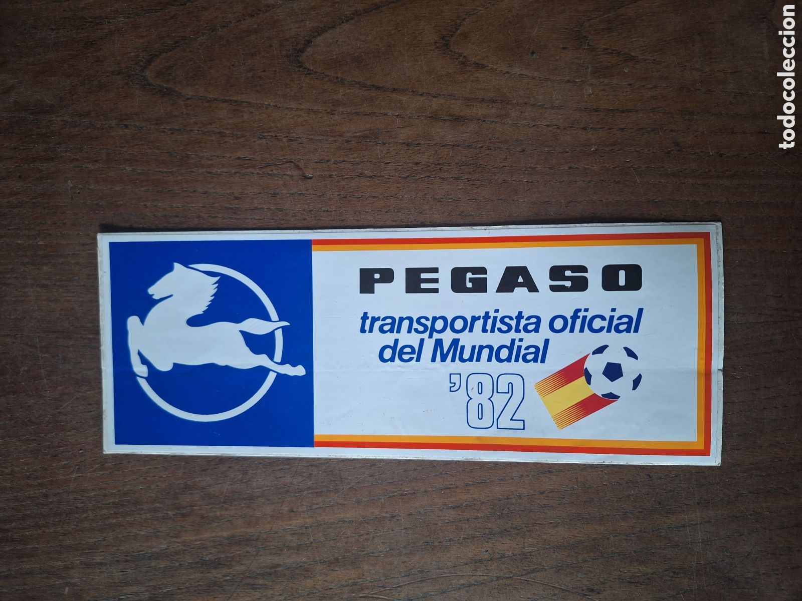 Coleccionismo: Pegatina camion pegaso mundial f&uacute;tbol Espa&ntilde;a 1982