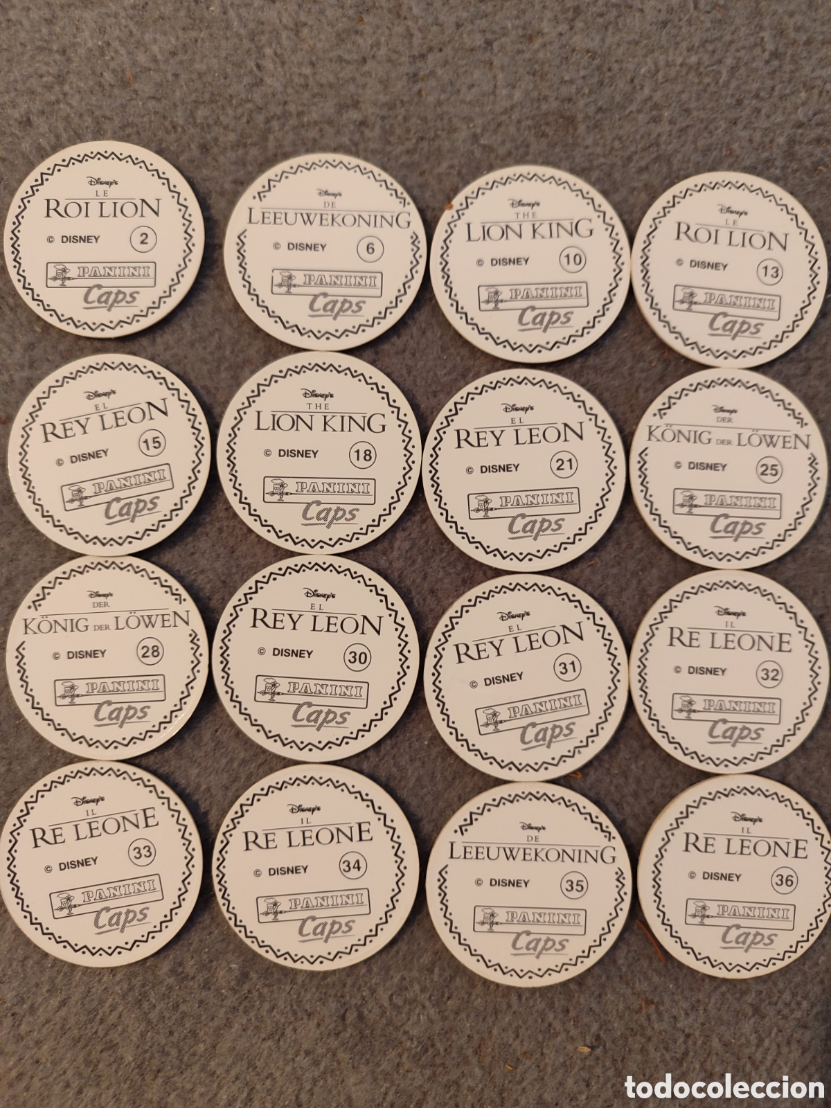 Coleccionismo: Tazo Rey Le&oacute;n - Foto 2