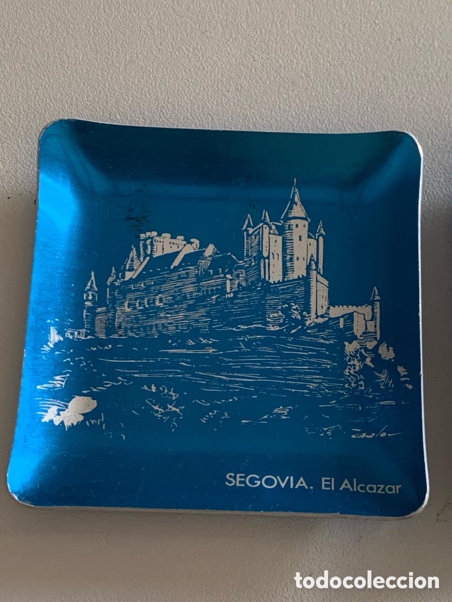 Coleccionismo: Cenicero de recuerdo Segovia - Foto 3