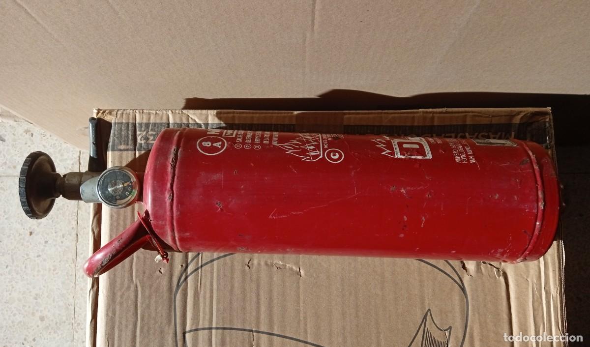 Coleccionismo: Antiguo extintor Eycode rojo - Foto 1