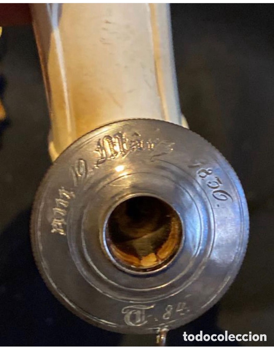 Coleccionismo: Pipa de espuma de mar y plata. 1836 - Foto 6