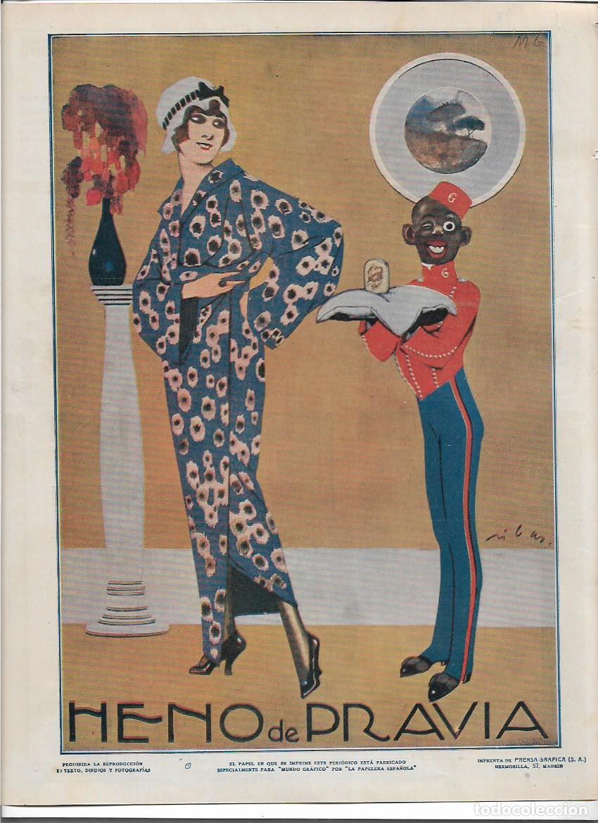Sammelleidenschaft Papier: A&Ntilde;O 1916 RECORTE PRENSA PUBLICIDAD PASTILLA DE JABON HENO DE PRAVIA PERFUMERIA GAL DIBUJO