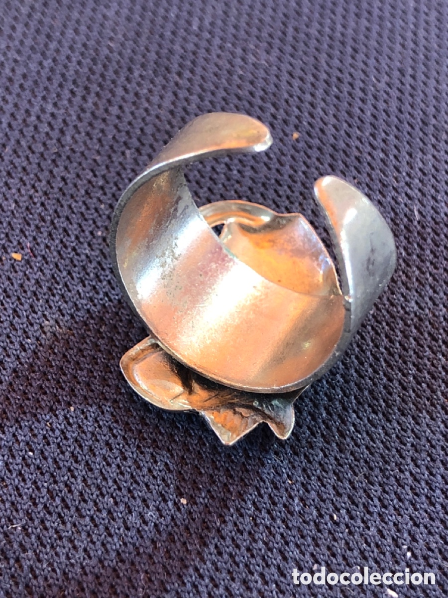 Coleccionismo: ANILLO PERSONAJE &Aacute;RABE CON GORRA AJUSTABLE - Foto 3