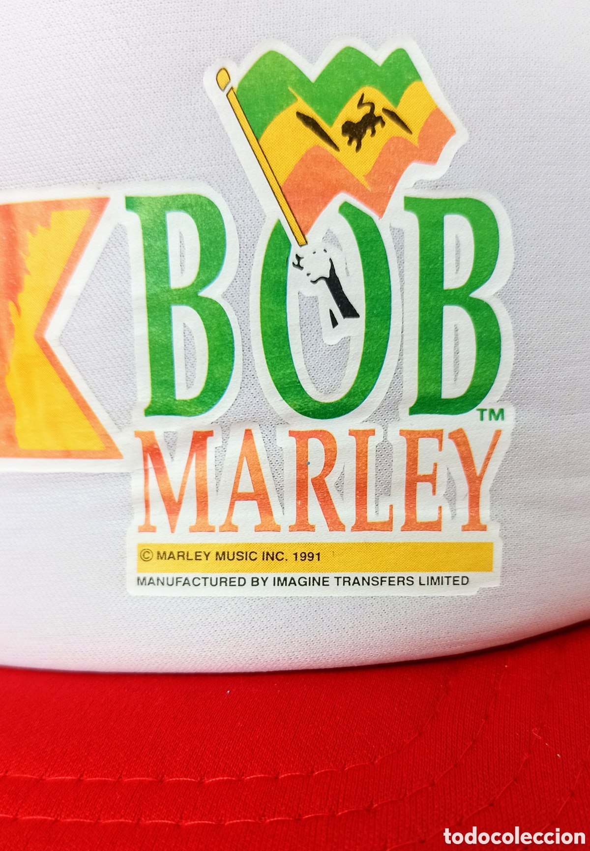 Coleccionismo: Bob Marley 1991 Gorra Sin Usar! - Foto 3