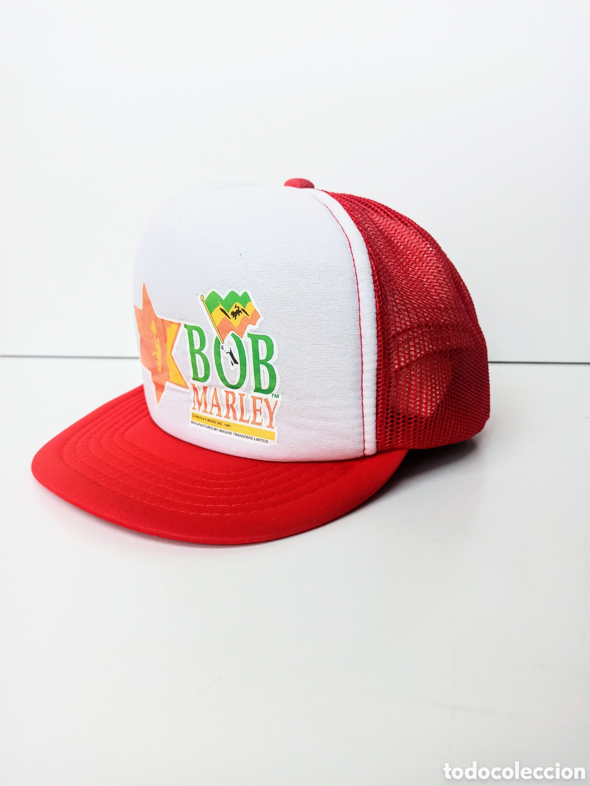 Coleccionismo: Bob Marley 1991 Gorra Sin Usar! - Foto 7