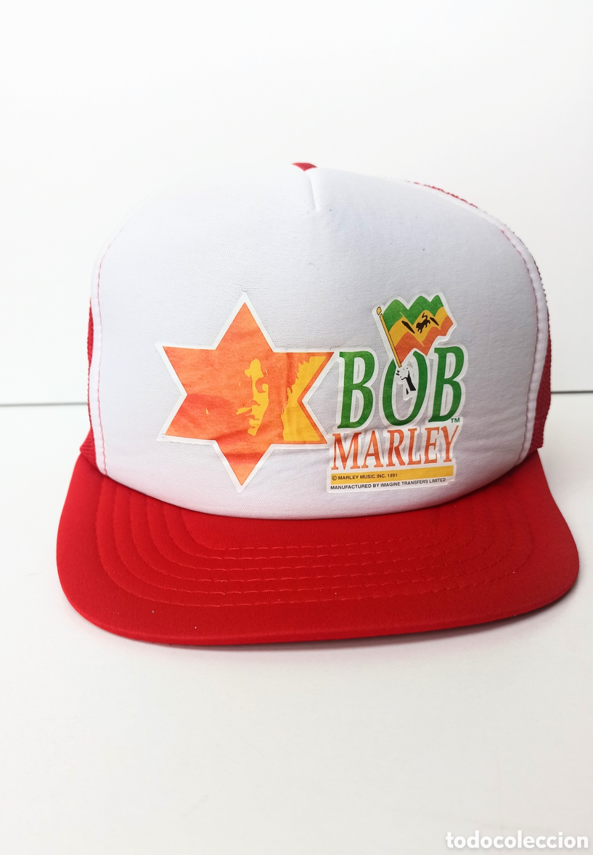 Coleccionismo: Bob Marley 1991 Gorra Sin Usar! - Foto 8