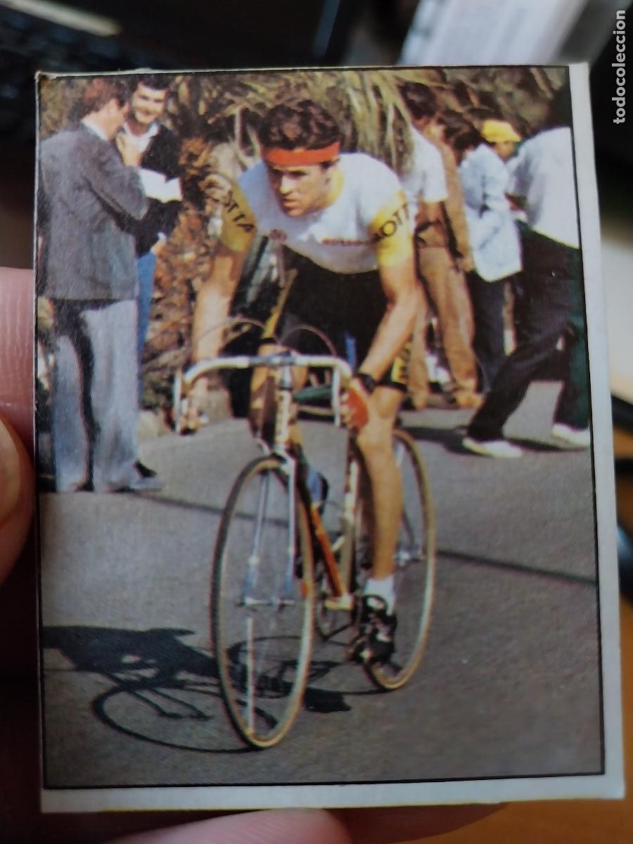 Coleccionismo: SALA N&ordm; 2 CHOCOLATE EQUIPO HUESO CICLISMO1984 VUELTA CICLISTA CROMO RECUPERADO HUESITOS CARAMELOS
