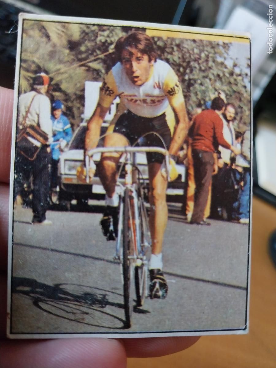 Coleccionismo: DE LA PE&Ntilde;A 6 CHOCOLATE EQUIPO HUESO CICLISMO 1984 VUELTA CICLISTA CROMO RECUPERADO HUESITOS