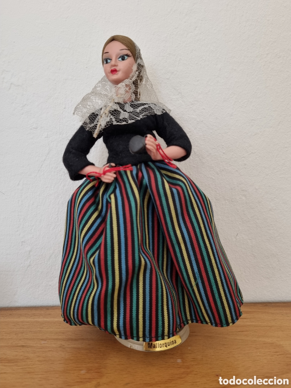 Coleccionismo: Mu&ntilde;eca t&iacute;pica de Mallorca.&Eacute;tnica aut&eacute;ntica con traje mallorqu&iacute;n con complementos. Pura artesan&iacute;a.