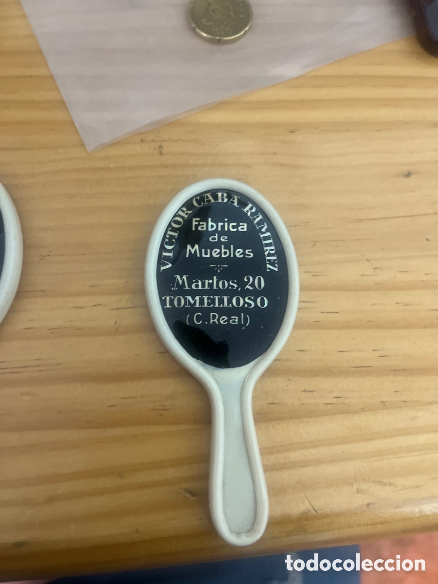 Antiguo espejo de publicidad