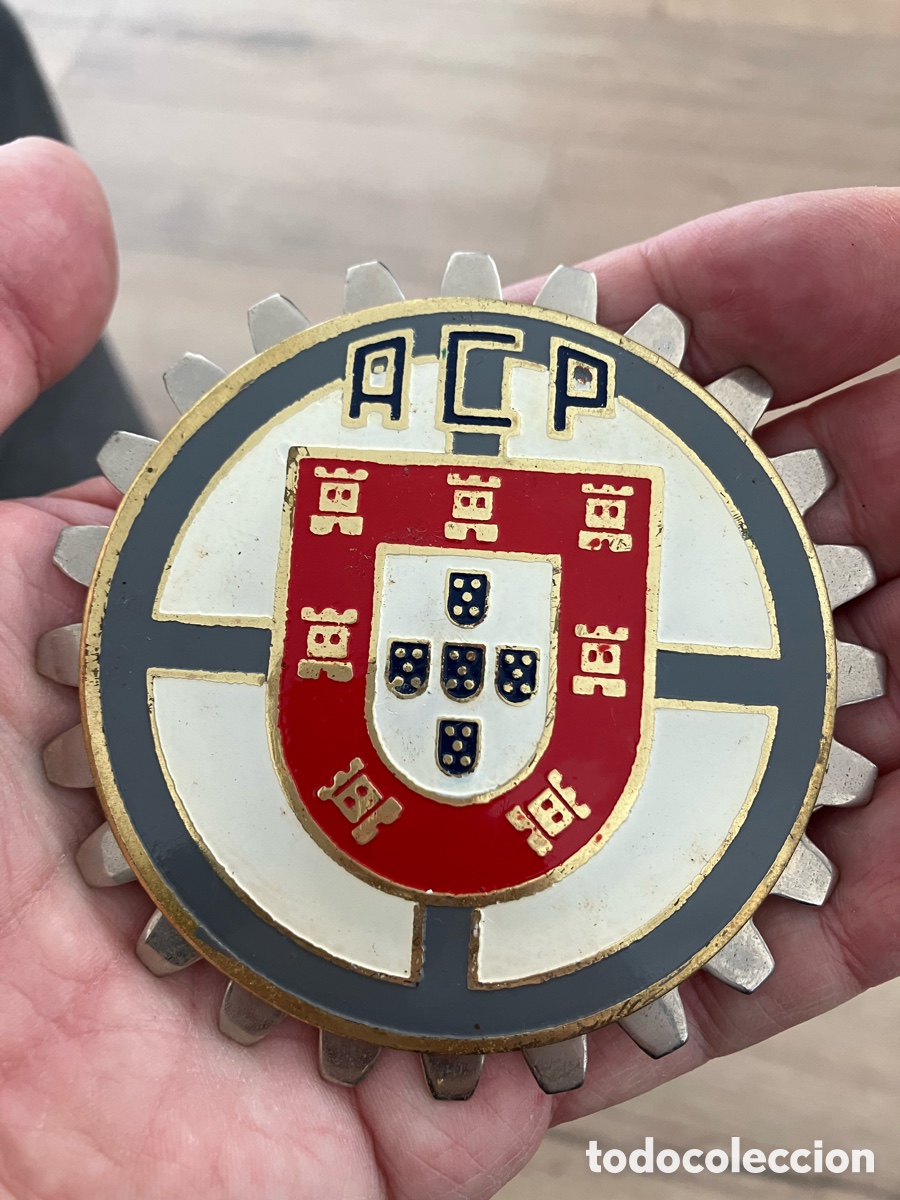 Colecionismo: Antigua chapa club Portugal ACP