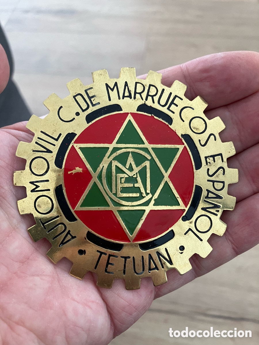 Colecionismo: Insignia automovil clic Marruecos