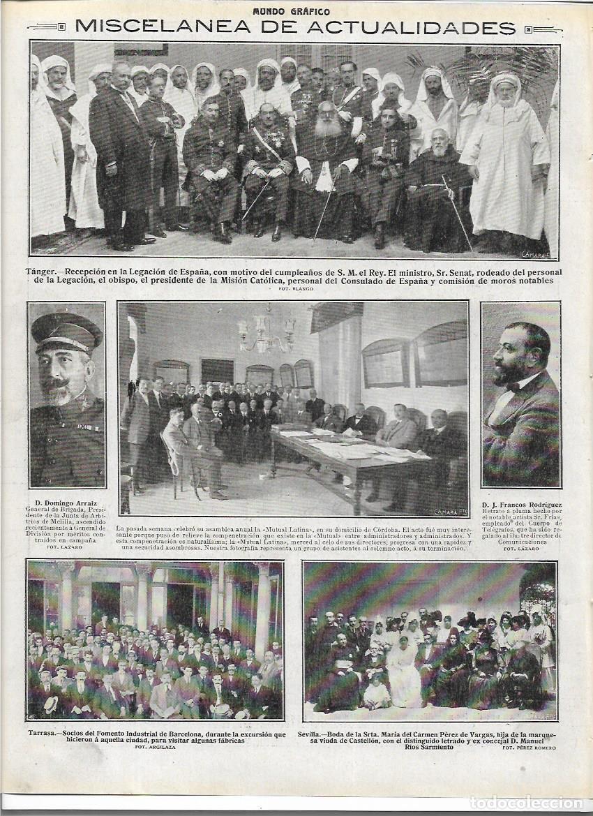 Collezionismo: A&Ntilde;O 1916 RECORTE PRENSA CORDOBA ASAMBLEA ANUAL LA MUTUAL LATINA