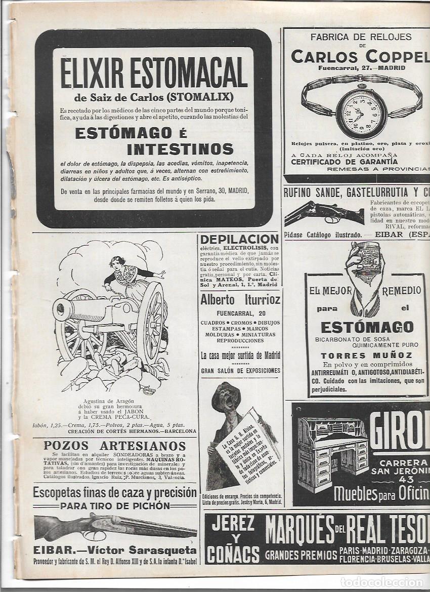 Collezionismo: A&Ntilde;O 1916 RECORTE PRENSA PUBLICIDAD PECA CURA PECA-CURA CORTES HERMANOS BARCELONA