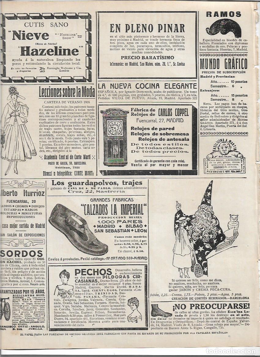 Sammelleidenschaft Papier: A&Ntilde;O 1916 RECORTE PRENSA PUBLICIDAD PECA CURA PECA-CURA CORTES HERMANOS BARCELONA