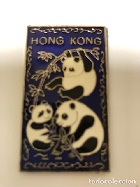 Coleccionismo: Im&aacute;n Osos Panda Hong Kong (Metalico)