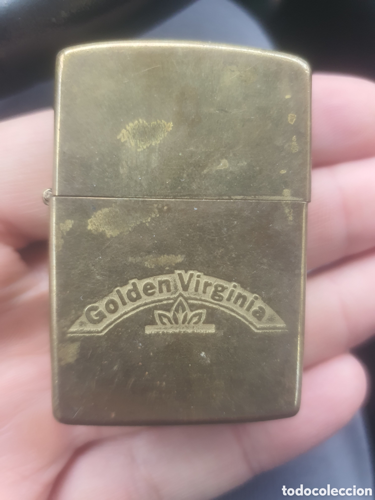 Coleccionismo: Mechero tipo zippo golden Virginia