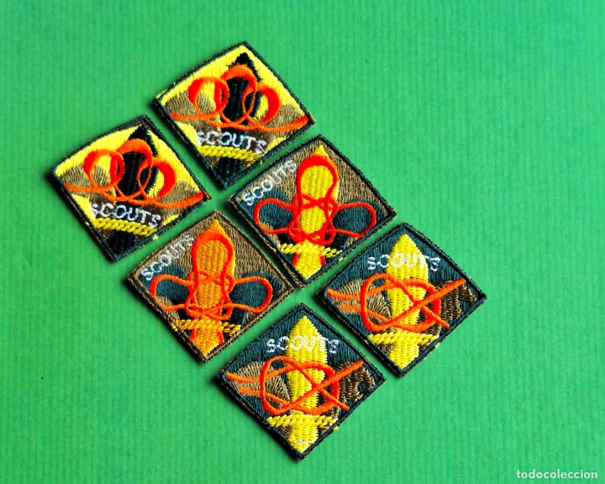 Coleccionismo: ASDE SCOUTS DE ESPA&Ntilde;A 2 PROGRESIONES RAMA SCOUT 2007. 17 A&Ntilde;OS. INSIGNIAS SCOUTS