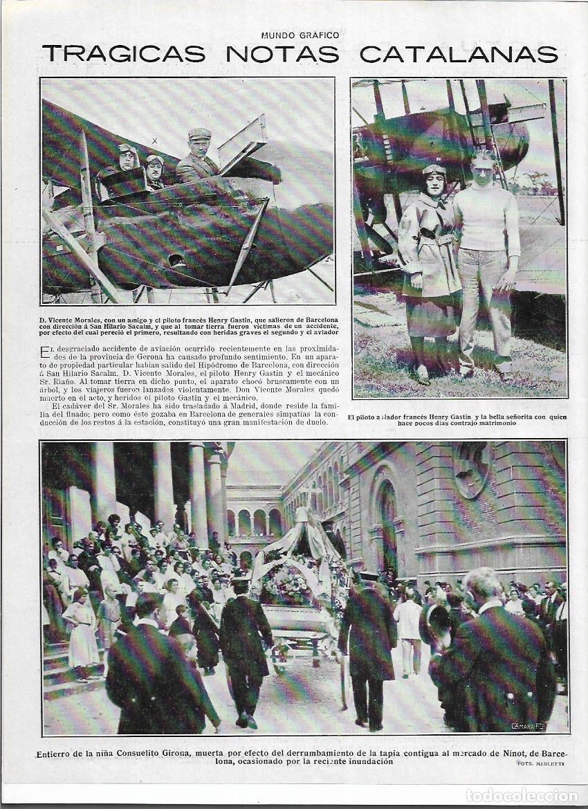 Sammelleidenschaft Papier: A&Ntilde;O 1920 RECORTE PRENSA BCNA ENTIERRO NI&Ntilde;A CONSUELO GIRONA ACCIDENTE CAIDA TAPIA MERCADO DEL NINOT