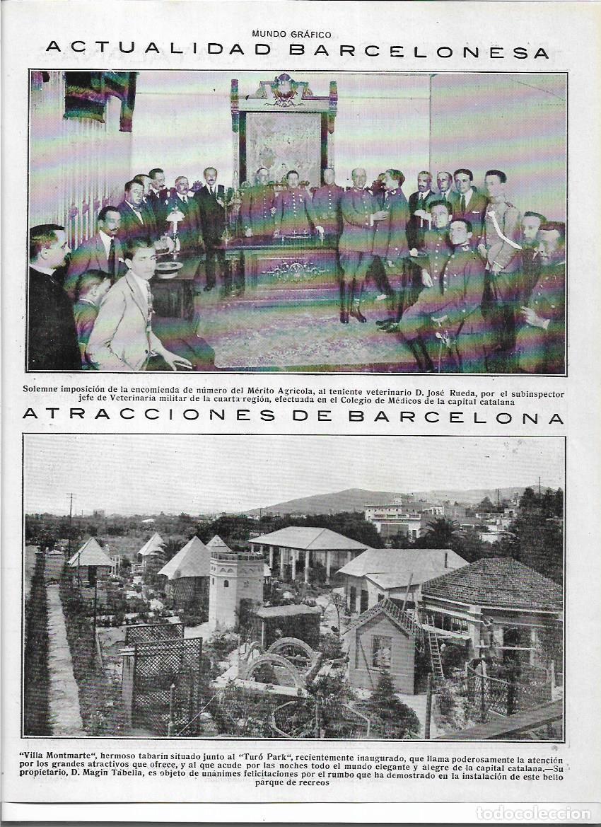 Sammelleidenschaft Papier: A&Ntilde;O 1920 RECORTE PRENSA BCNA COLEGIO MEDICOS IMPOSICION MERITO AGRICOLA VETERINARIO JOSE RUEDA
