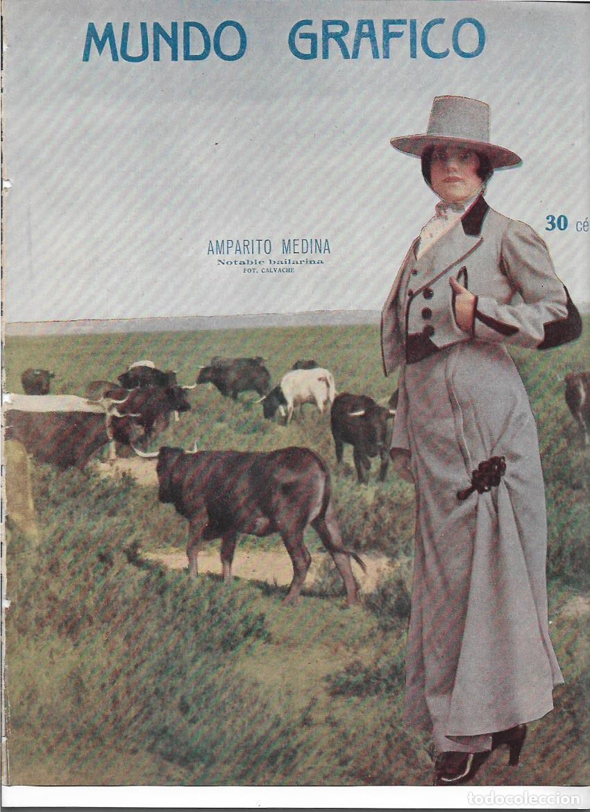 Sammelleidenschaft Papier: A&Ntilde;O 1920 RECORTE PRENSA AMPARO AMPARITO MEDINA ARTISTA BAILARINA FOTOGRAFIA CALVACHE