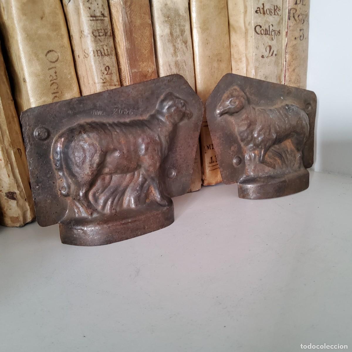 Coleccionismo: ANTIGUO MOLDE DE CHOCOLATE CON FORMA DE OVEJA - Foto 2