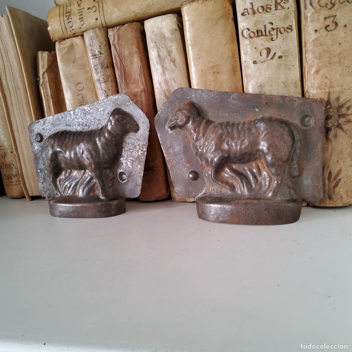 Coleccionismo: ANTIGUO MOLDE DE CHOCOLATE CON FORMA DE OVEJA - Foto 3