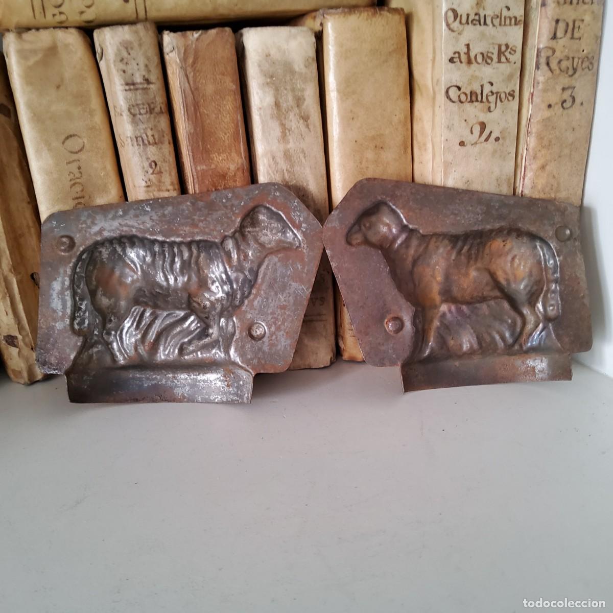 Coleccionismo: ANTIGUO MOLDE DE CHOCOLATE CON FORMA DE OVEJA - Foto 5