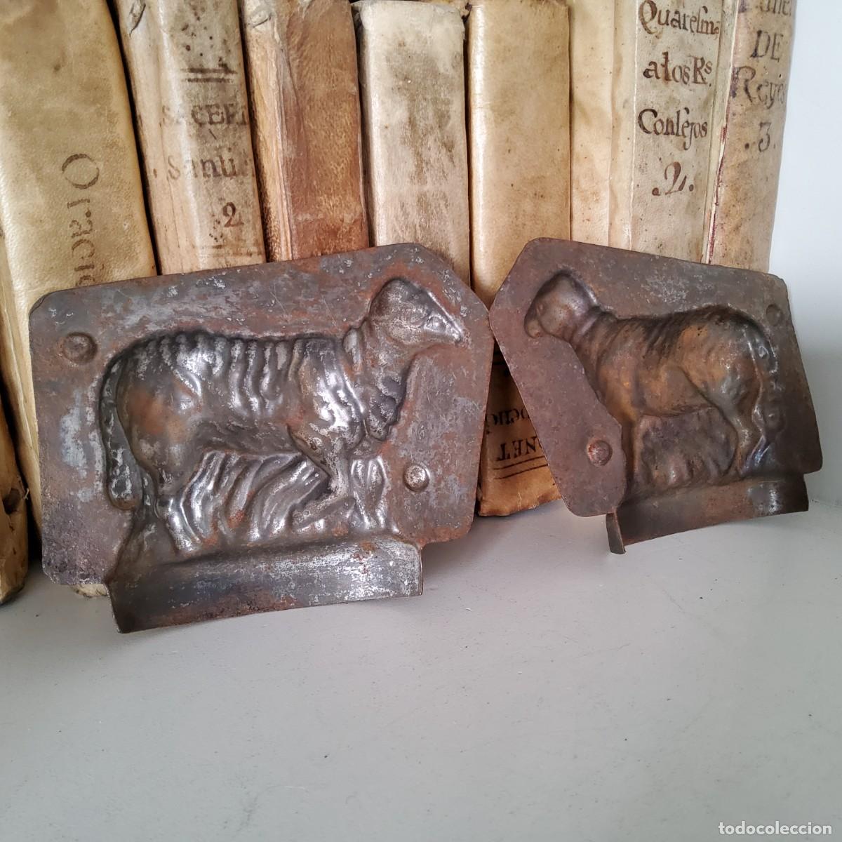 Coleccionismo: ANTIGUO MOLDE DE CHOCOLATE CON FORMA DE OVEJA - Foto 6