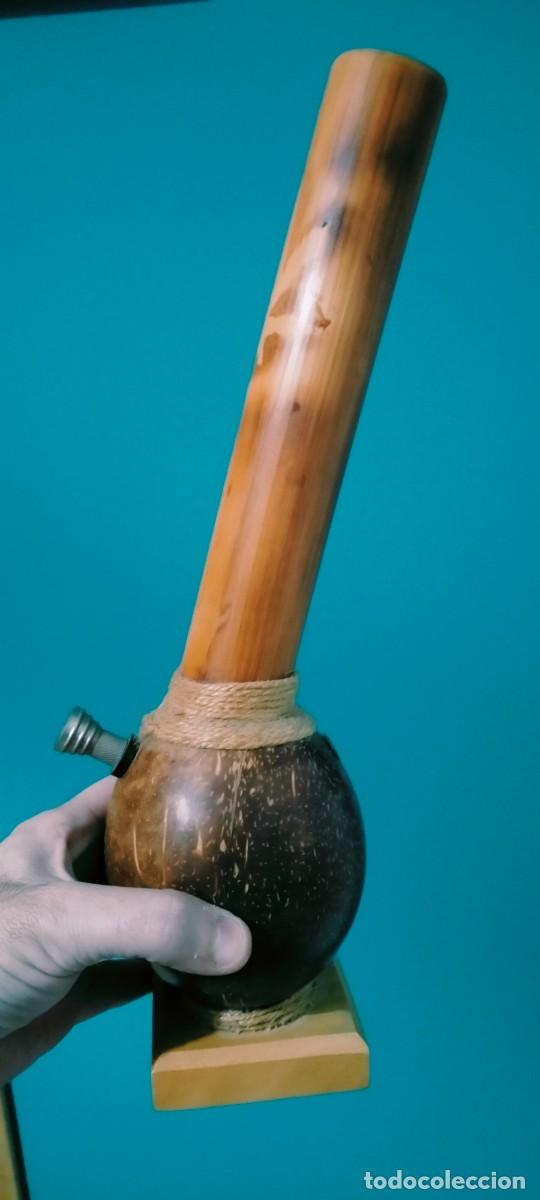 Coleccionismo: Preciosa y Antigua cachimba seca de fumar - Foto 2