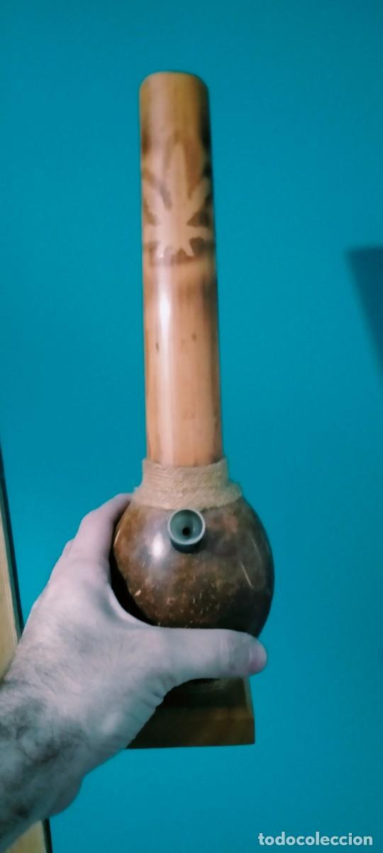 Coleccionismo: Preciosa y Antigua cachimba seca de fumar - Foto 3
