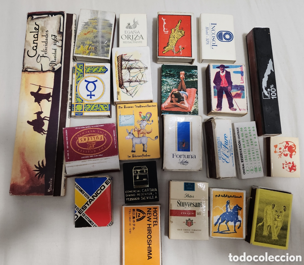 Coleccionismo: Lote de cajas de cerillas - Foto 1