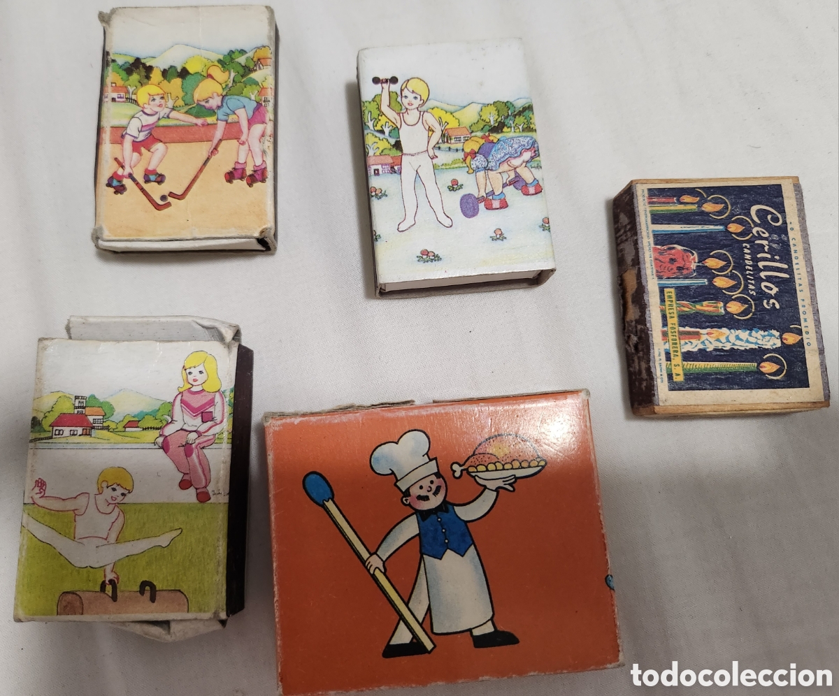Coleccionismo: Cajas de cerillas antiguas - Foto 1