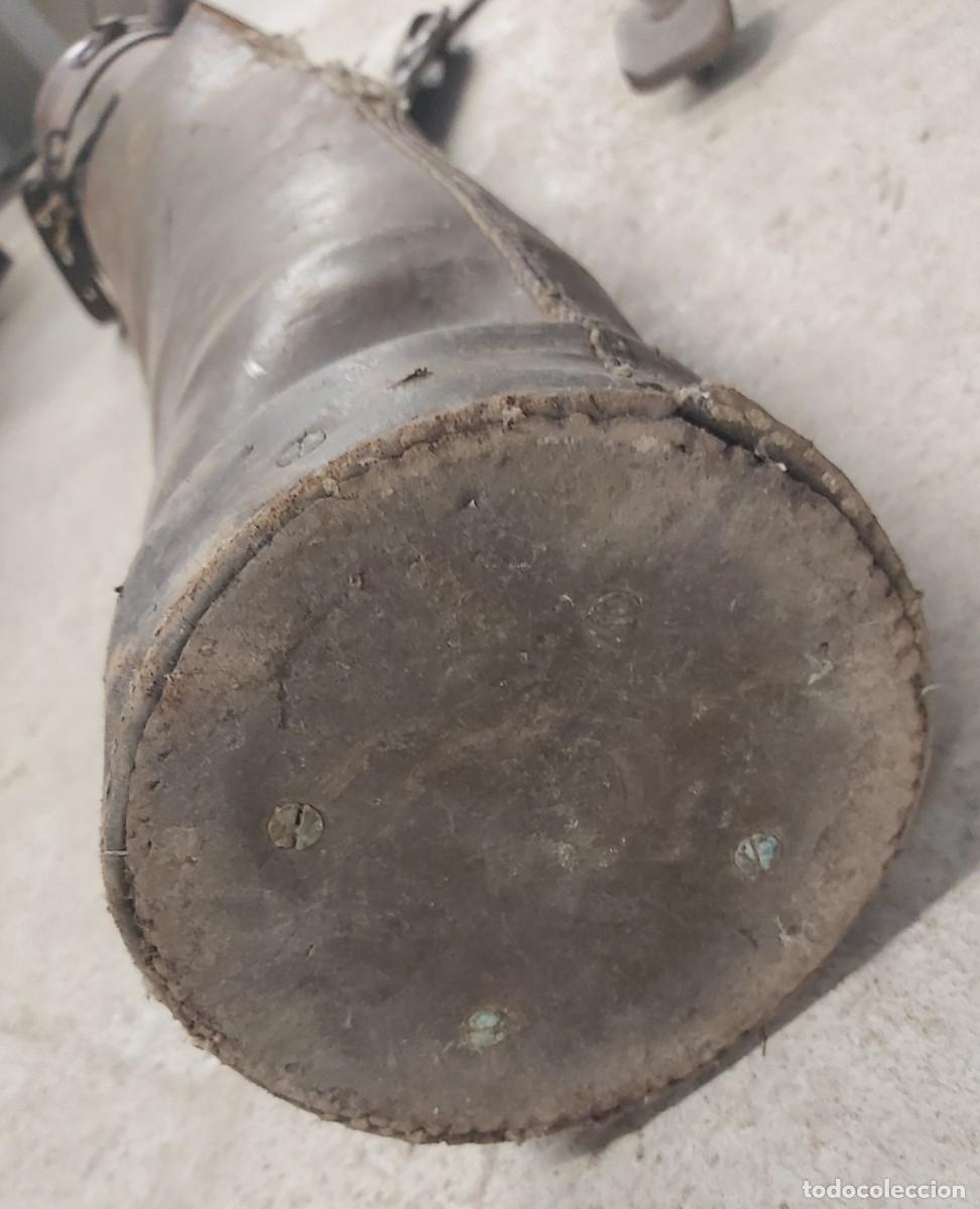 Coleccionismo: Funda de cuero tr&iacute;pode goni&oacute;metro - Foto 7