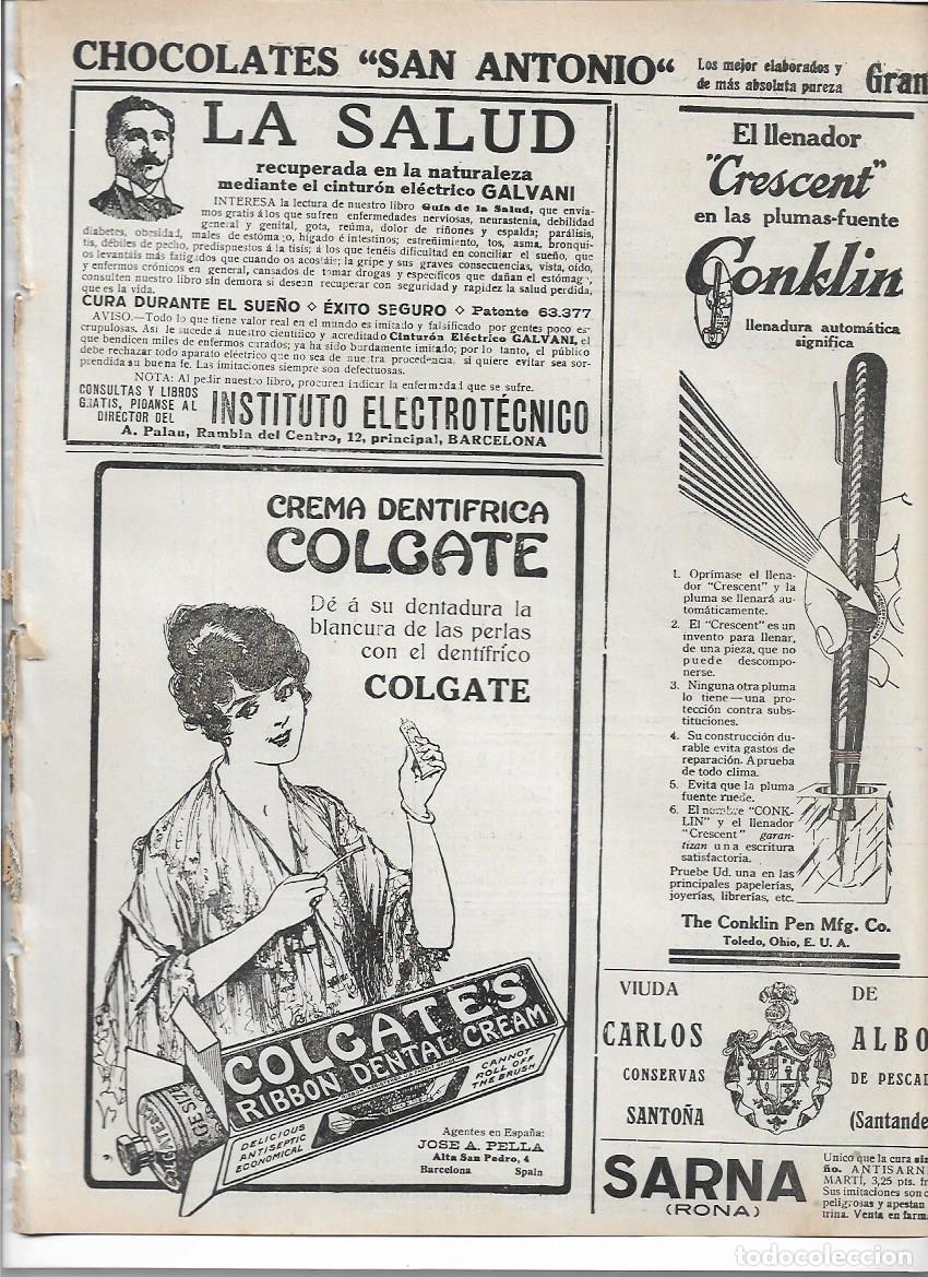 Collecting paper: A&Ntilde;O 1920 RECORTE PRENSA PUBLICIDAD COLGATE DENTIFRICO CREMA DENTAL DENTIFRICA