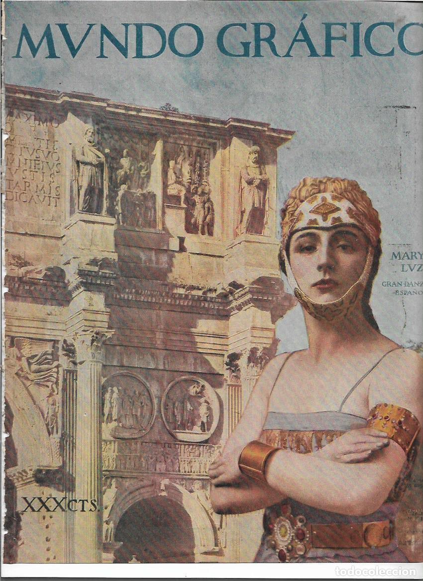 Colecionismo: A&Ntilde;O 1920 RECORTE PRENSA MARY LUZINY ARTISTA BAILARINA DANZA GRAN BAILARINA ESPA&Ntilde;OLA