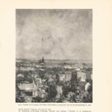 Coleccionismo: LAMINA 1289: VAN GOGH. VIEW OF PARIS IN THE NEIGHBOUHOOD OF MONTMARTRE