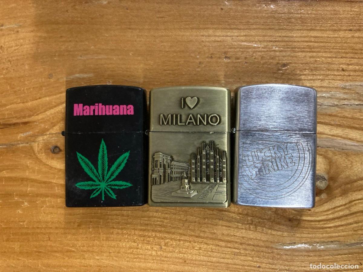 Coleccionismo: LOTE 3 ZIPPO - MECHEROS - Foto 1