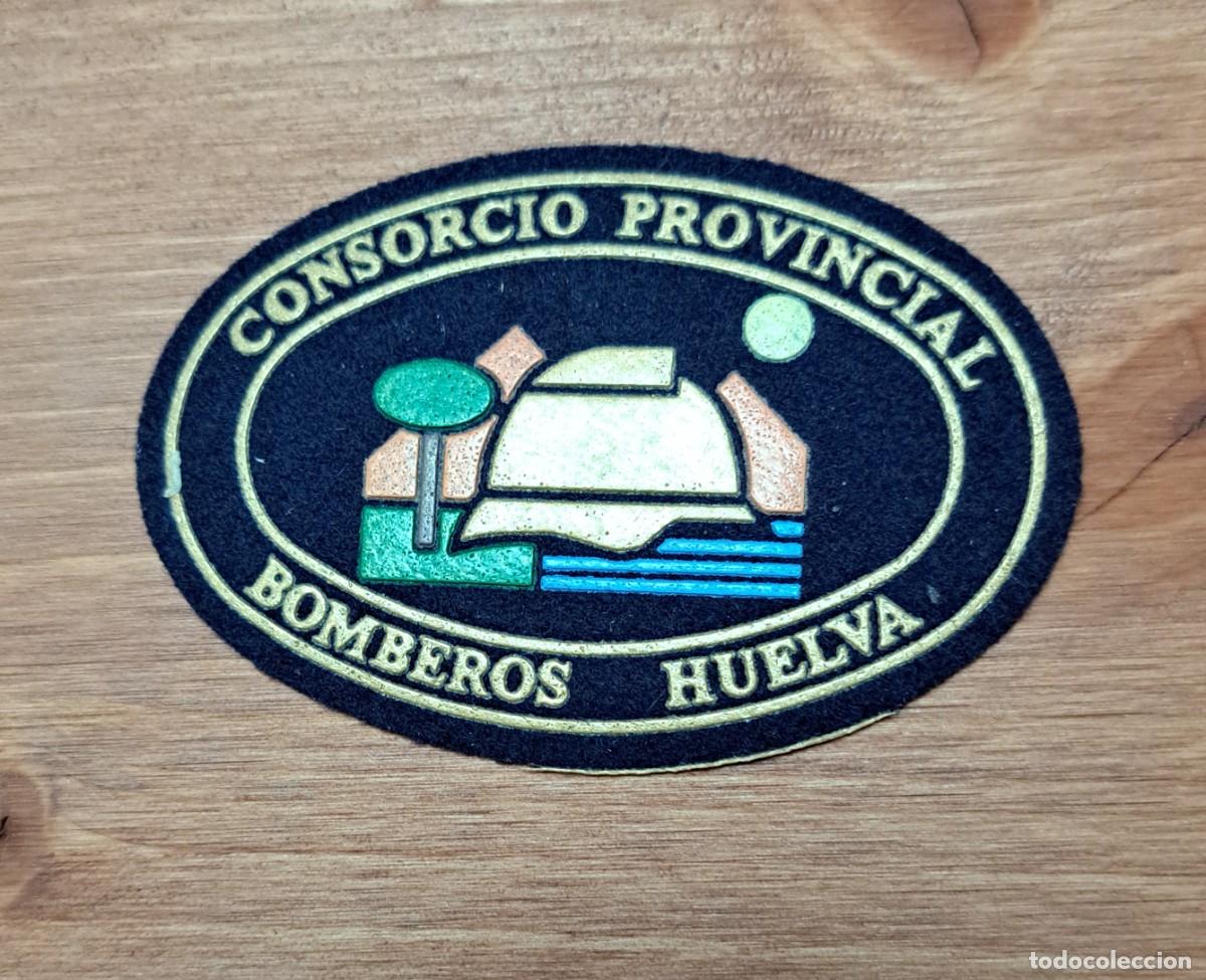 Coleccionismo: PARCHE BOMBEROS DE HUELVA - Foto 1
