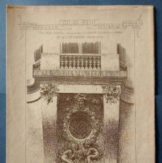 Coleccionismo: MATERIAUX DOCUMENTS ARCHITECTURE RAGUENET DUCHER PARIS CEIL DE BOEUF CHAMPS ELYSÉES LOUVRE 1900S