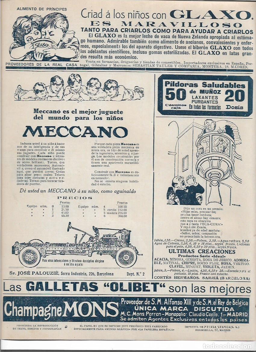 Sammelleidenschaft Papier: A&Ntilde;O 1920 RECORTE PRENSA PUBLICIDAD CORTES HERMANOS SARRIA CREACIONES IDEAL BELLEZA PECA CURA