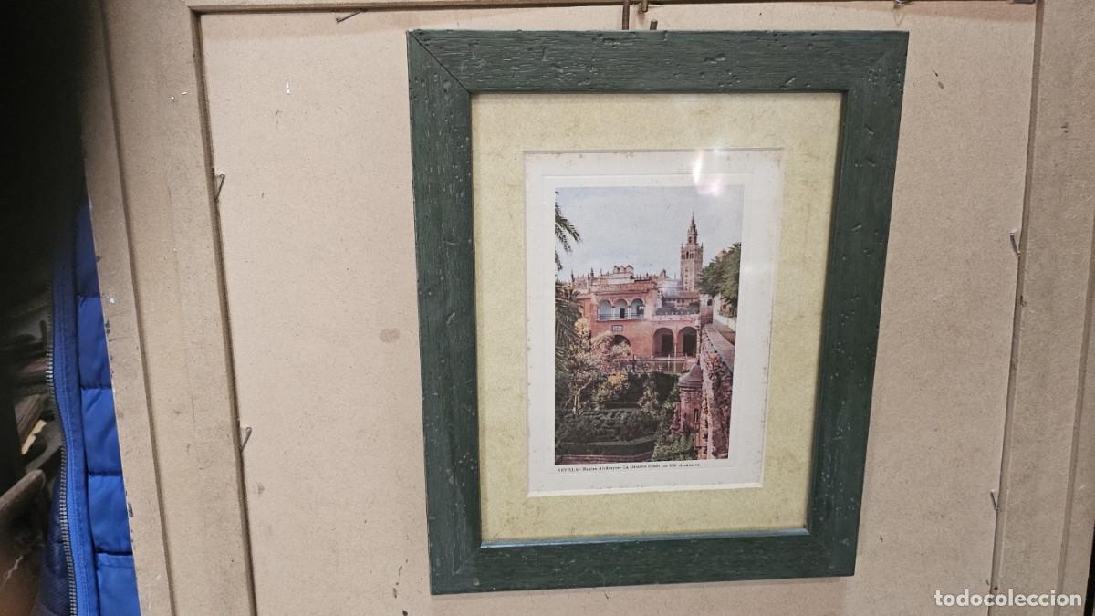 Coleccionismo: lamina antigua sevilla - Foto 1