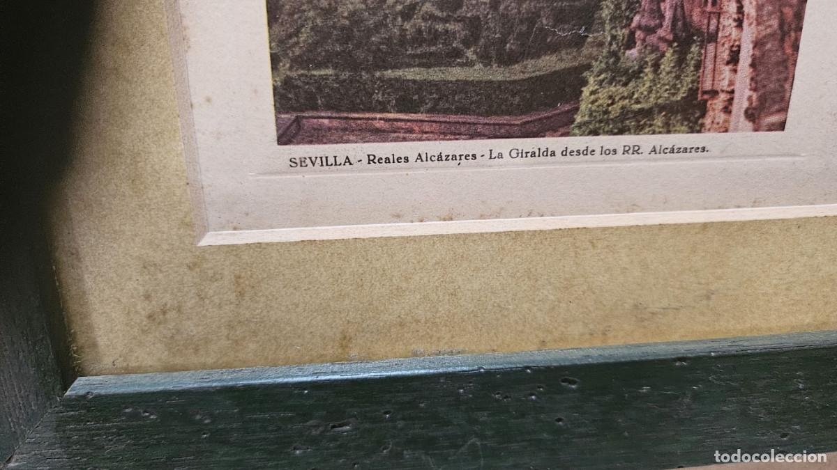 Coleccionismo: lamina antigua sevilla - Foto 3