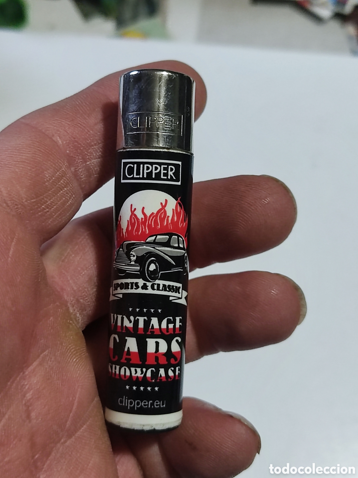 Coleccionismo: Mechero Clipper vintage Cars