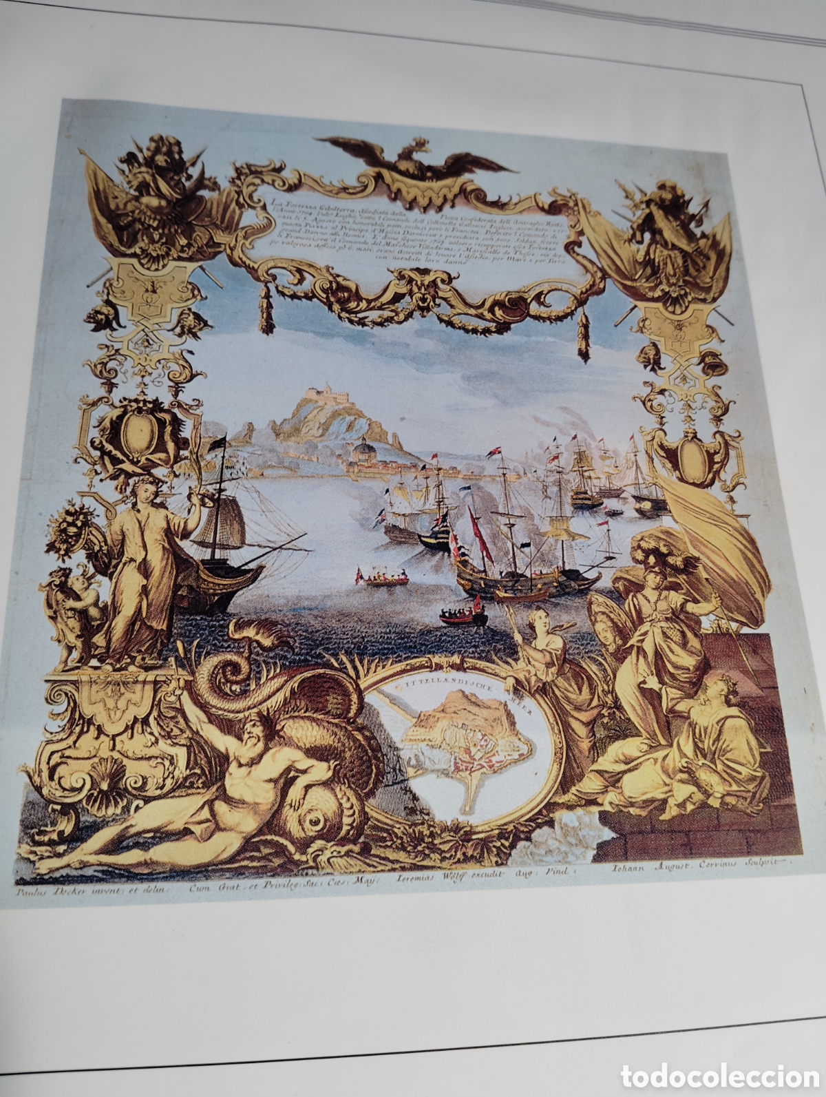 Coleccionismo: EL ATAQUE ANGLO-HOLANDES A GIBRALTAR. 1759