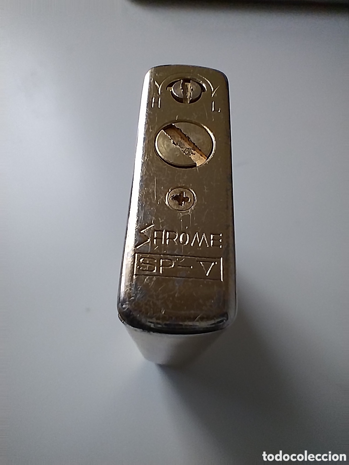 Coleccionismo: Mechero Sarome SP-V Dorado - Foto 2